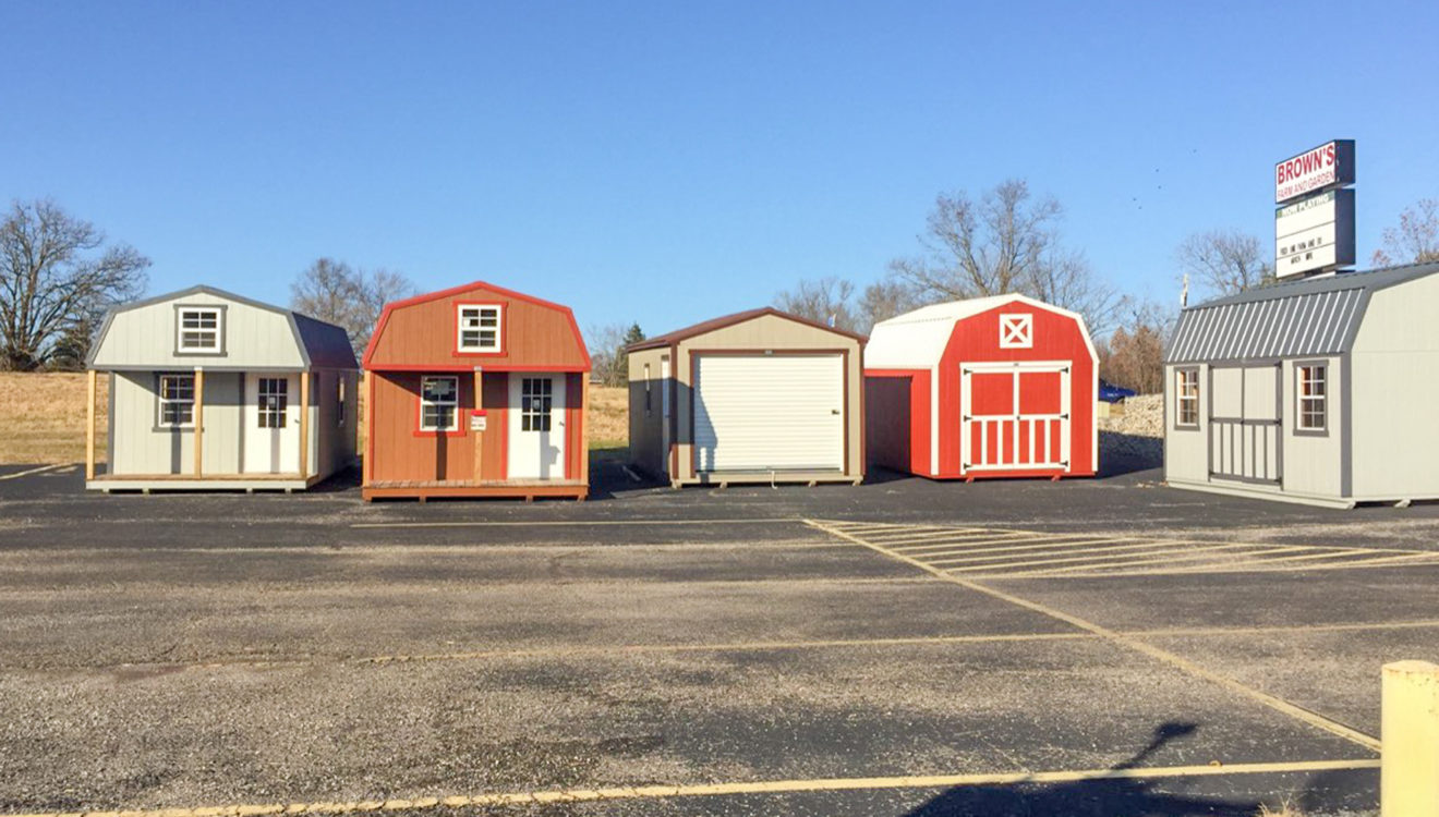 Prebuilt Sheds, Garages, and Cabins Mountain View MO