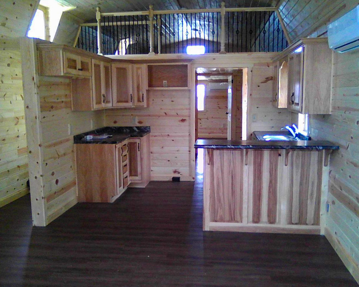 Beautiful Cabin Interior Perfect For A Tiny Home